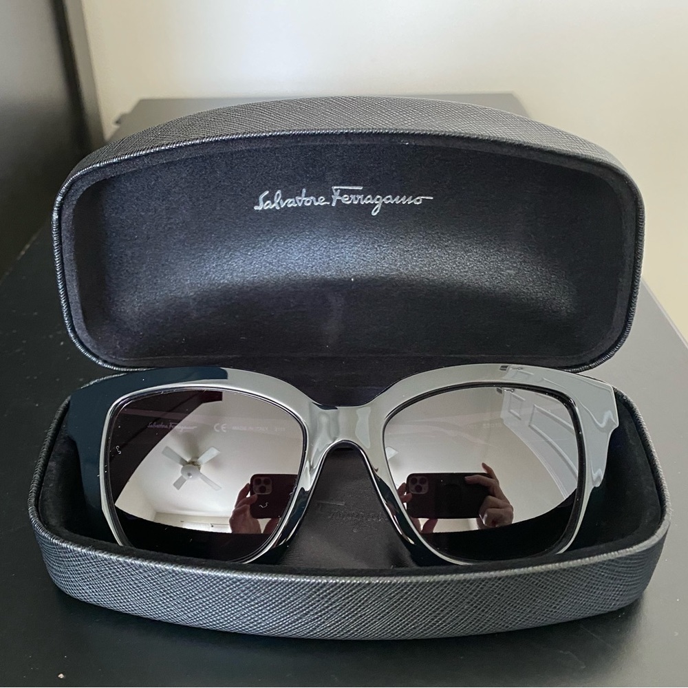 Salvatore Ferragamo 53mm Square Sunglasses